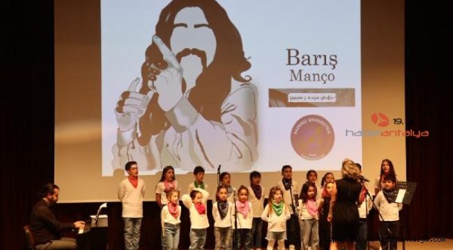 AÜ'de Barış Manço ile Bir Gün etkinliği
