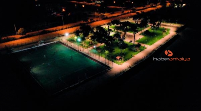 Beymelek sahiline yeni park