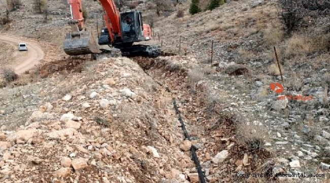 Elmalı'da Ovacık mahallesinin su özlemi sona erdi