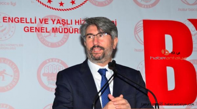 Engelli ve Yaşlı Hizmetleri Genel Müdürü Koç: Dünyaya örnek uygulamayı başardık