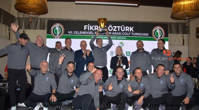 Fikret Öztürk Kulüpler Arası Golf Turnuvası sona erdi