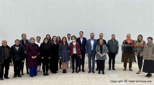 İsveç heyeti, yaşlılık çalışmaları için Muratpaşa'da