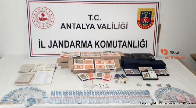 Jandarmadan kumar baskını. 25 bin lira kesildi