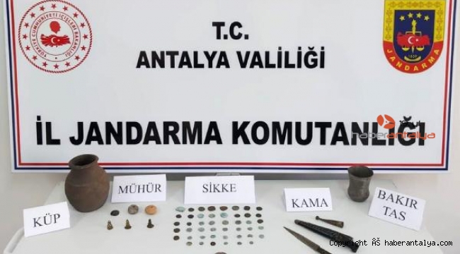 Jandarmayla tarihi eser pazarlığı yaptı, yakalanması kaçınılmaz oldu
