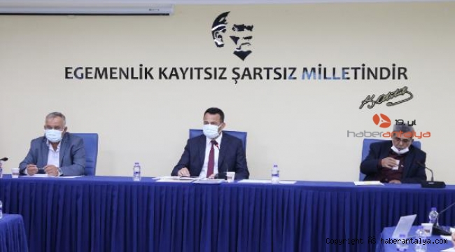 Kaş Belediye Meclisi aralık ayı toplantısını yaptı