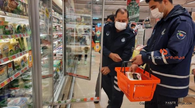 Kemer Belediyesi'nden yılbaşı denetimi