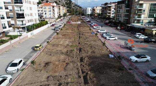 Konyaaltı Hurma'ya yeni park