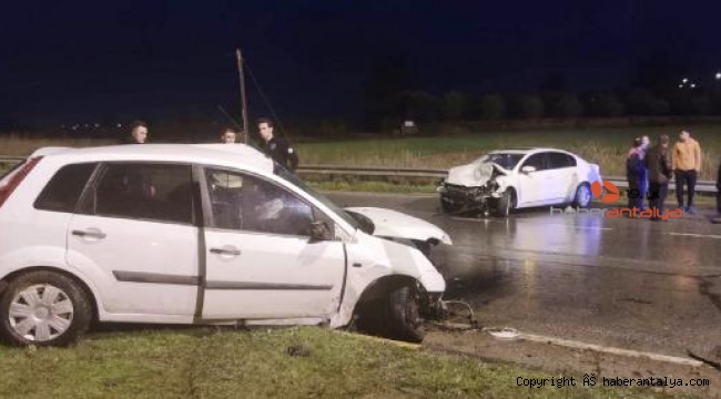 Manavgat'ta trafik kazası: 1 ölü
