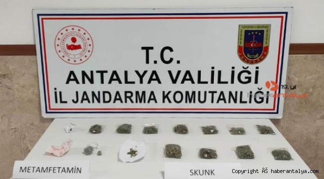 Manavgat'ta uyuşturucu operasyonu