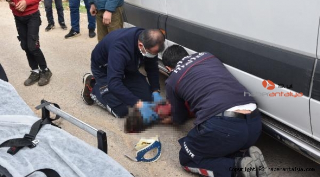 Okul servisi altında kalan 3 yaşındaki Nevraz, kurtarılamadı