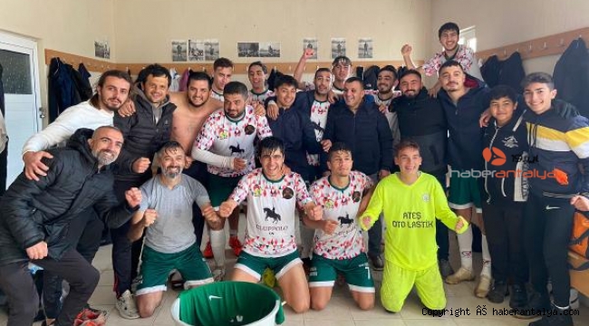 Sarılarspor, Alanya Belediyespor'u 1-0 yendi