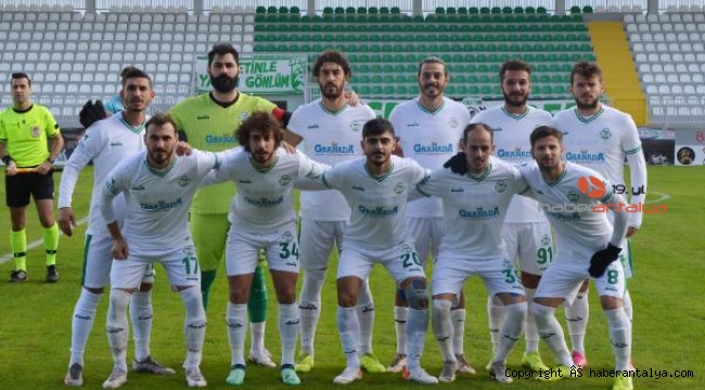 Serik Belediyespor, devreyi mutlu tamamlamak istiyor