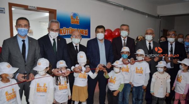 Serik'te 'Kütüphanesiz okul kalmayacak'