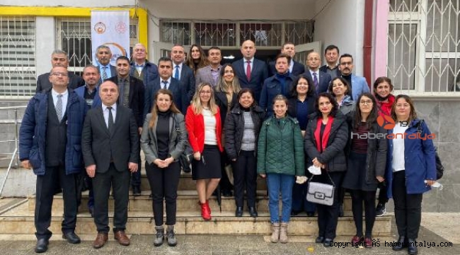 Tarım ve Orman Müdürlüğü ekipleri AHENK Projesi için öğrencilerle buluştu