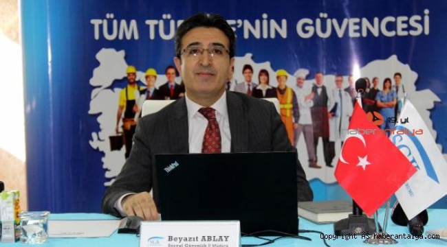 Ablay: SGK il nüfusundan fazla topluluğa hizmet veriyor