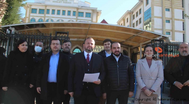 AK Parti Antalya'dan, Sedef Kabaş'a suç duyurusu