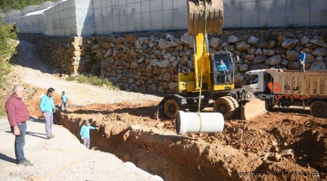 Alanya Belediyesi'nden altyapı atağı