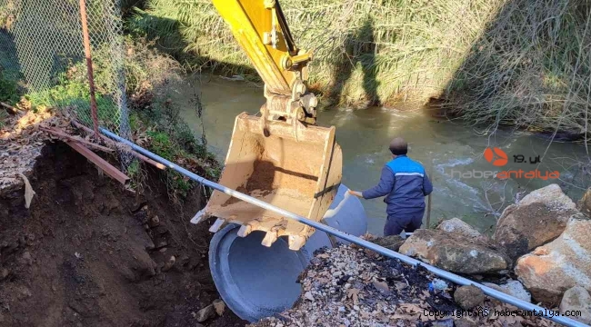 Alanya Belediyesi'nden Oba'ya altyapı yatırımı