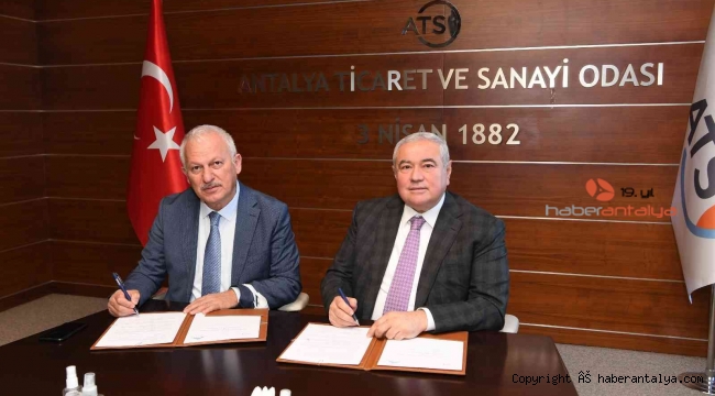ATSO ve Antalya Bilim Üniversitesi arasında dijital işbirliği
