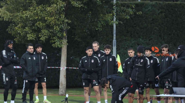 Beşiktaş'ın Antalya kampı devam ediyor