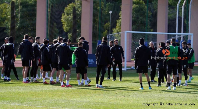 Beşiktaş'tan Antalya'da keyifli antrenman