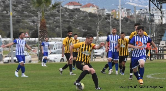 Beymelekspor, Kaş Gençspor'u 2 golle geçti