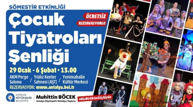 Büyükşehir'den çocuklara tiyatro hediyesi