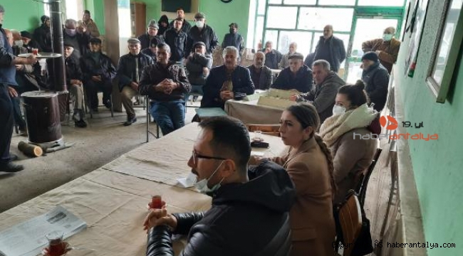 Çiftçiler bilgilendirildi