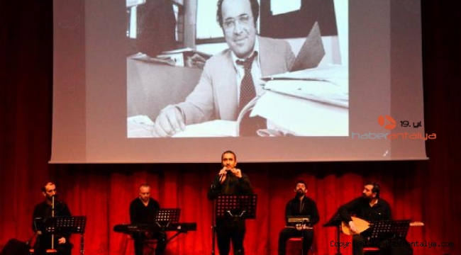 Gazeteci Uğur Mumcu Manavgat'ta anıldı