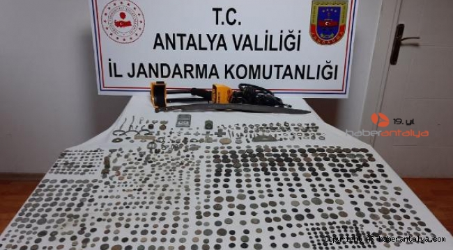 Jandarmadan dev tarihi eser operasyonu