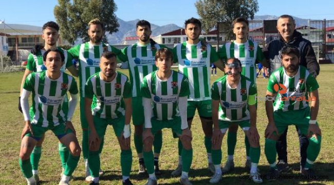 Kaş Kınıkspor, Mahmutlar'ı tek golle yendi