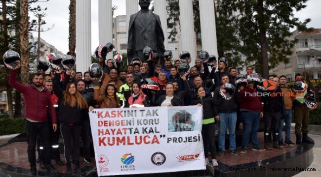 'Kaskını Tak, Dengeni Koru, Hayatta Kal Kumluca'