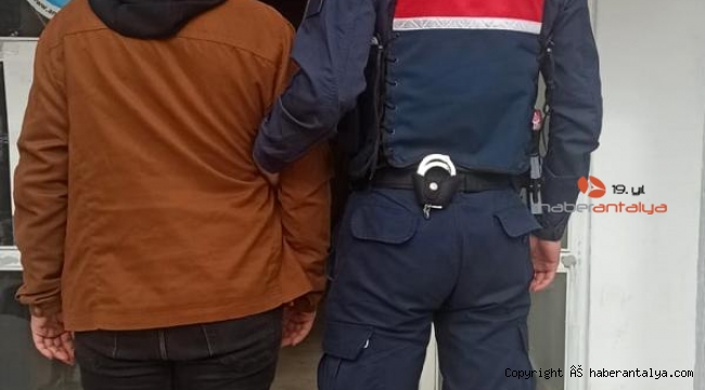 Kaş'ta aranan hükümlü yakalandı
