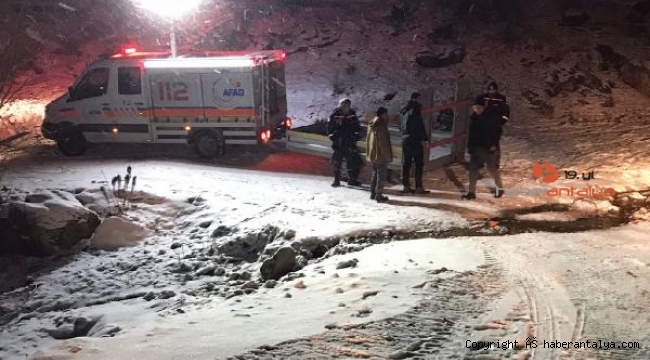 Kestel Dağı'nda mahsur kalan 4 kişi kurtarıldı