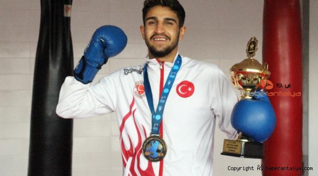 Merakla başladığı kick boksta hedefi dünya şampiyonluğu