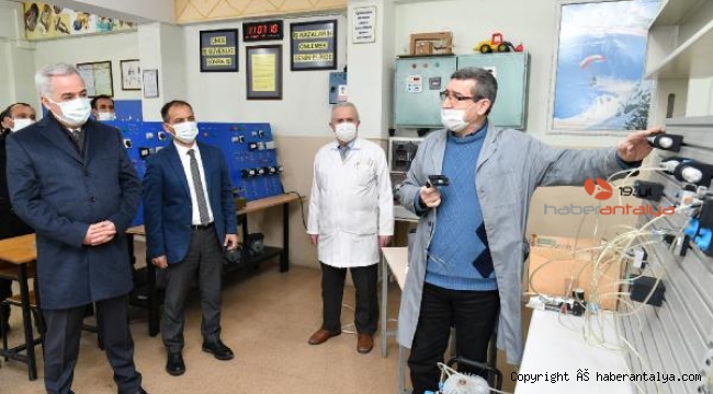 Meslek lisesinden çevre dostu proje