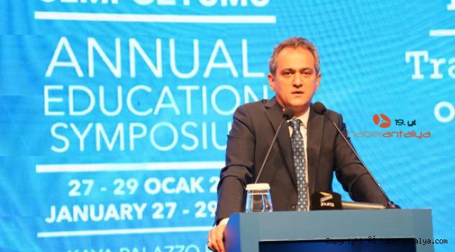 Milli Eğitim Bakanı Özer: Yüz yüze eğitim açıklaması