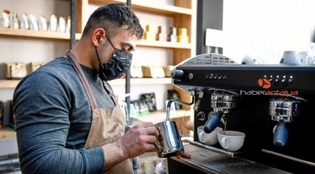 Muratpaşa'da 'barista' kursuna yoğun ilgi