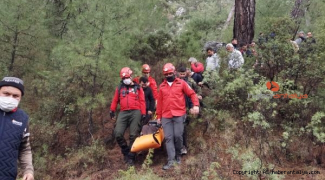 Ormanlık alanda 26 saat sonra bulunan yaşlı adam hastenede öldü