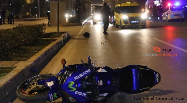 Yarış motosikletiyle kaza yaptı, hayatını kaybetti