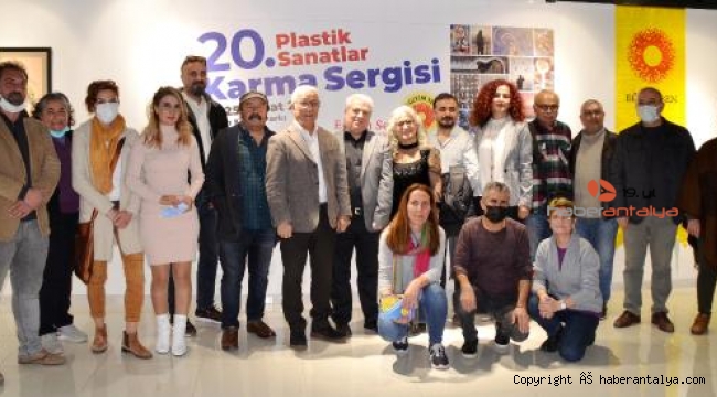 20 sanatçı, 20'nci karma sergide buluştu