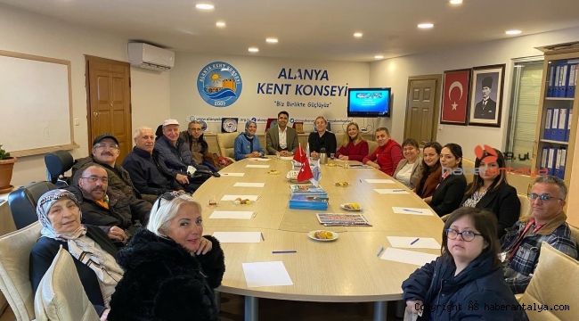 Alanya Engelsiz Kent Meclisi Genel Kurulu yapıldı