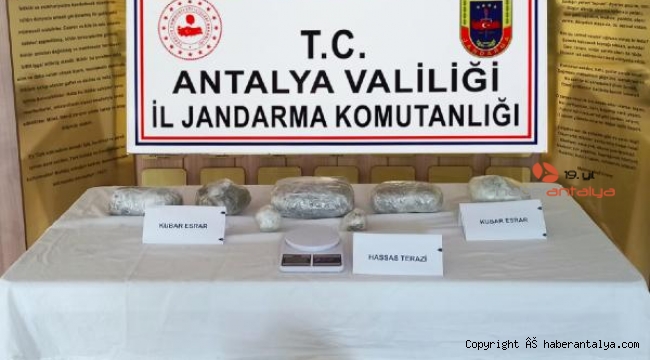 Alanya'da uyuşturucu operasyonu