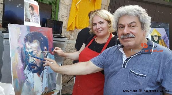 Antalya ünlü ressamını kaybetti !