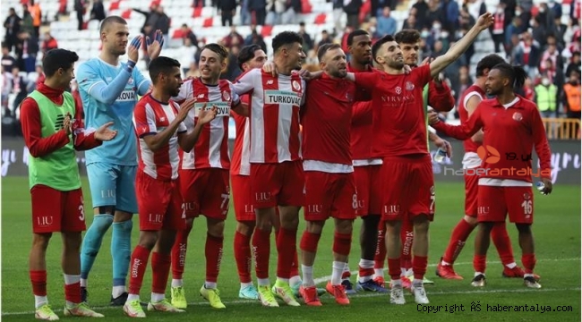 Antalyaspor, 8 hafta sonra hasrete son verdi