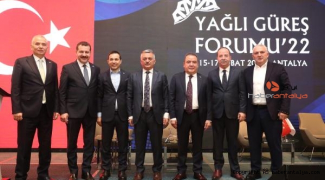 Ata sporu yağlı güreşin başkenti Antalya