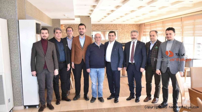 Başkan Tütüncü, Alanya&#039;da esnaf ziyaretinde