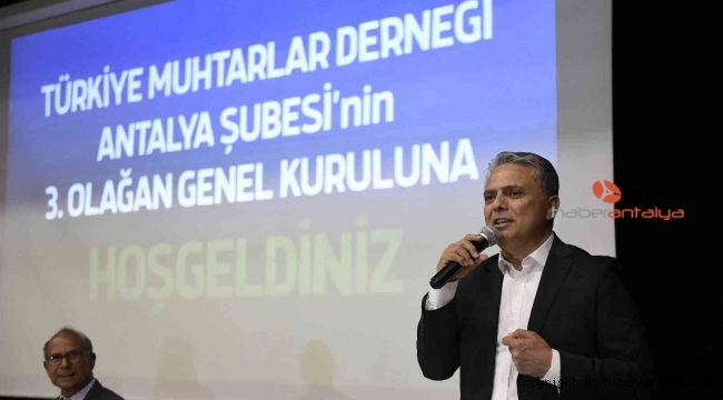 Başkan Uysal, "Kısır çekişmeleri aşalım"