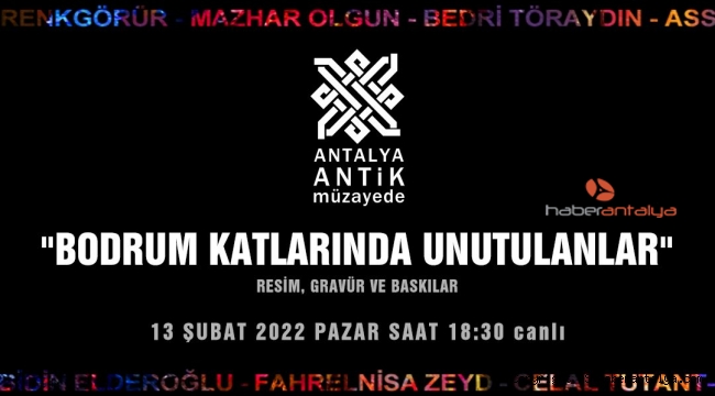 'Bodrum Katında Unutulanlar' müzayedesi başlıyor