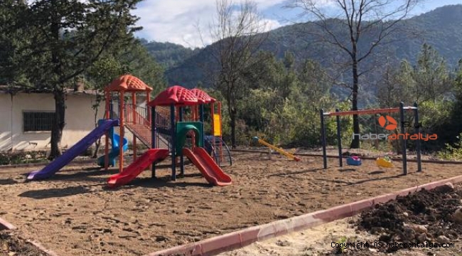 Çocuklar istedi 'Başkan amcaları' yerine getirdi
